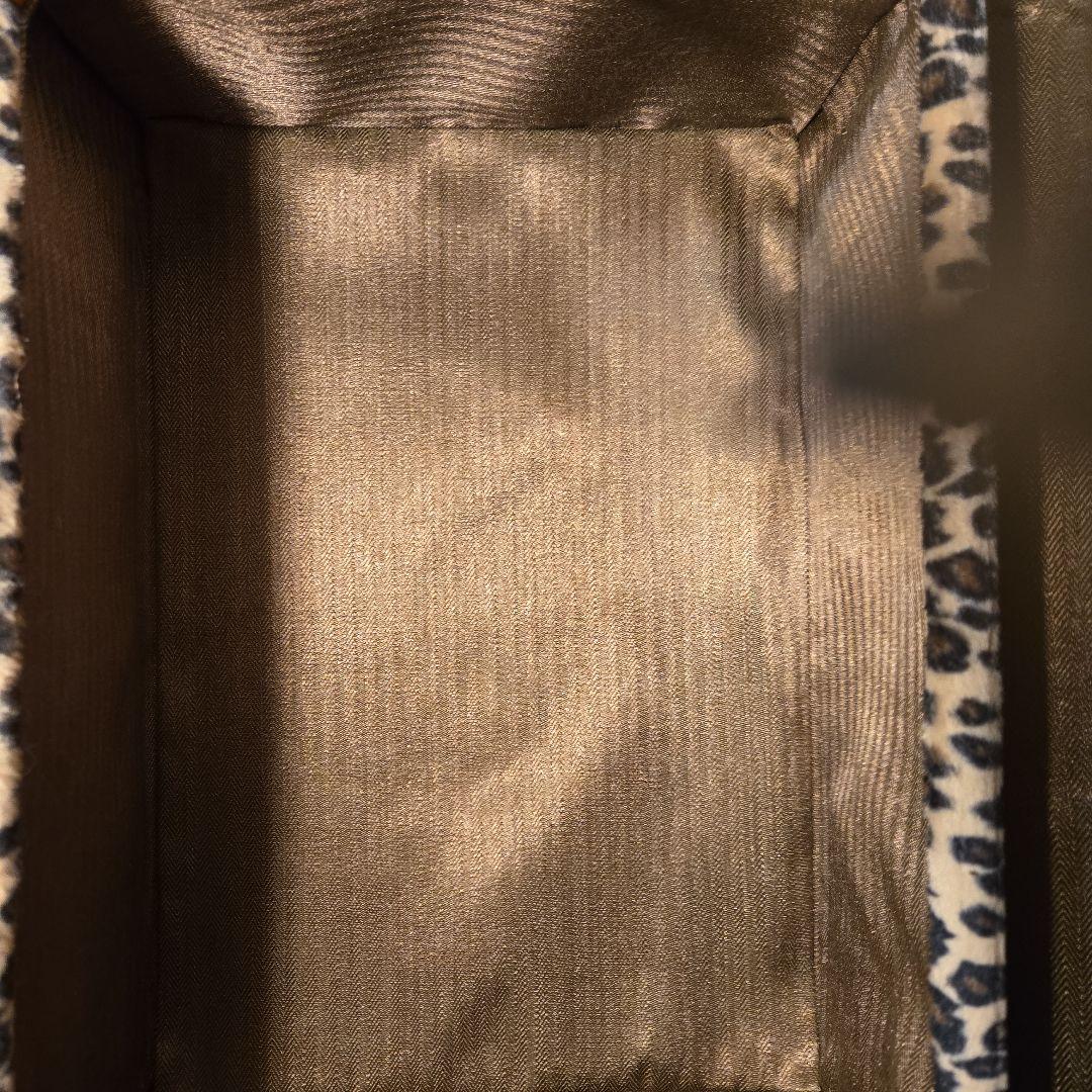 ヒョウ柄ミニアタッシュケース