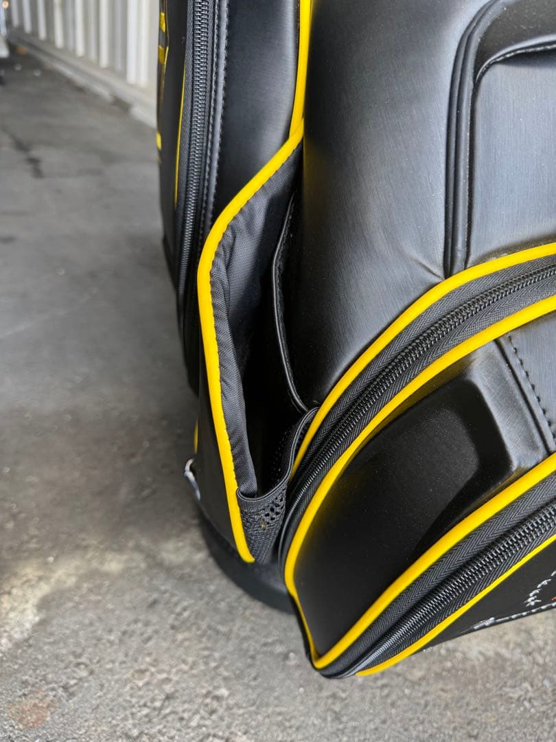 プレジデンツカップ ゴルフバッグ ブラック/イエロー