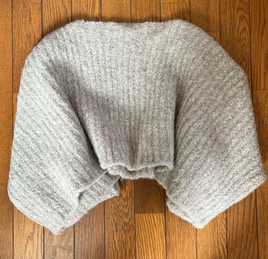 THE SHISHIKUI アルパカ85ニット L GRAY