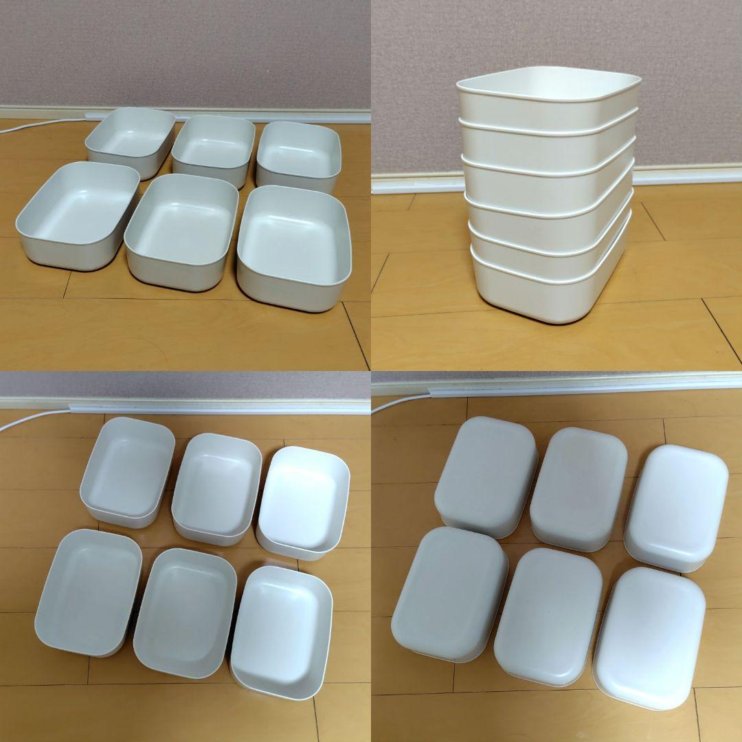 【美品】無印良品 やわらかポリエチレンケース 29点セット