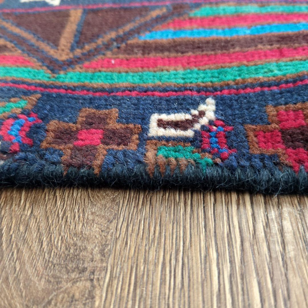 ヴィンテージラグ　トライバルラグ　バルーチ　アフガニスタン絨毯