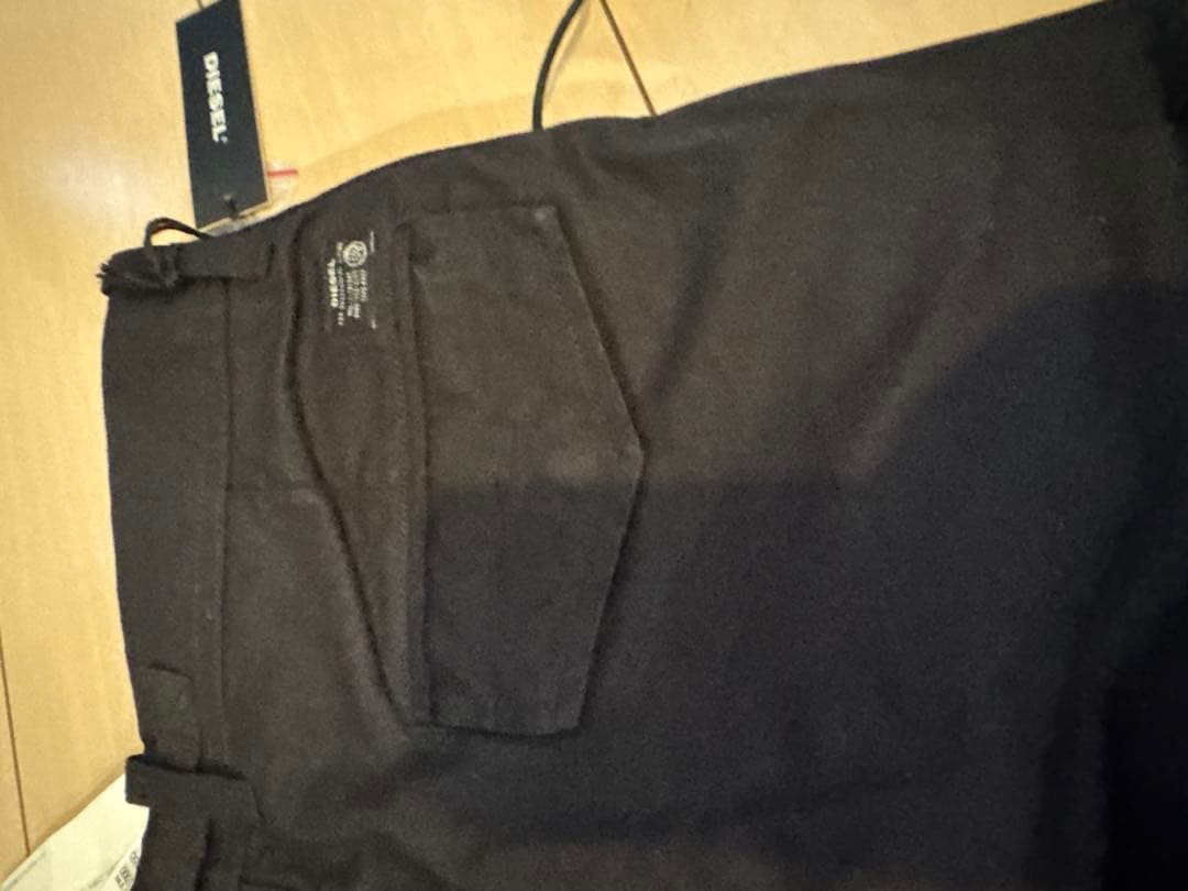 ディーゼルブラック ジッパーパンツ52800(税込)サイズ32新品
