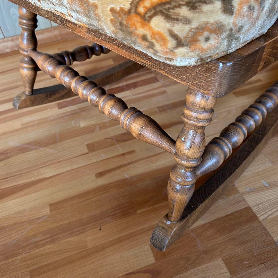 【最高のラグジュアリ】　キングサイズ　ロッキングチェア