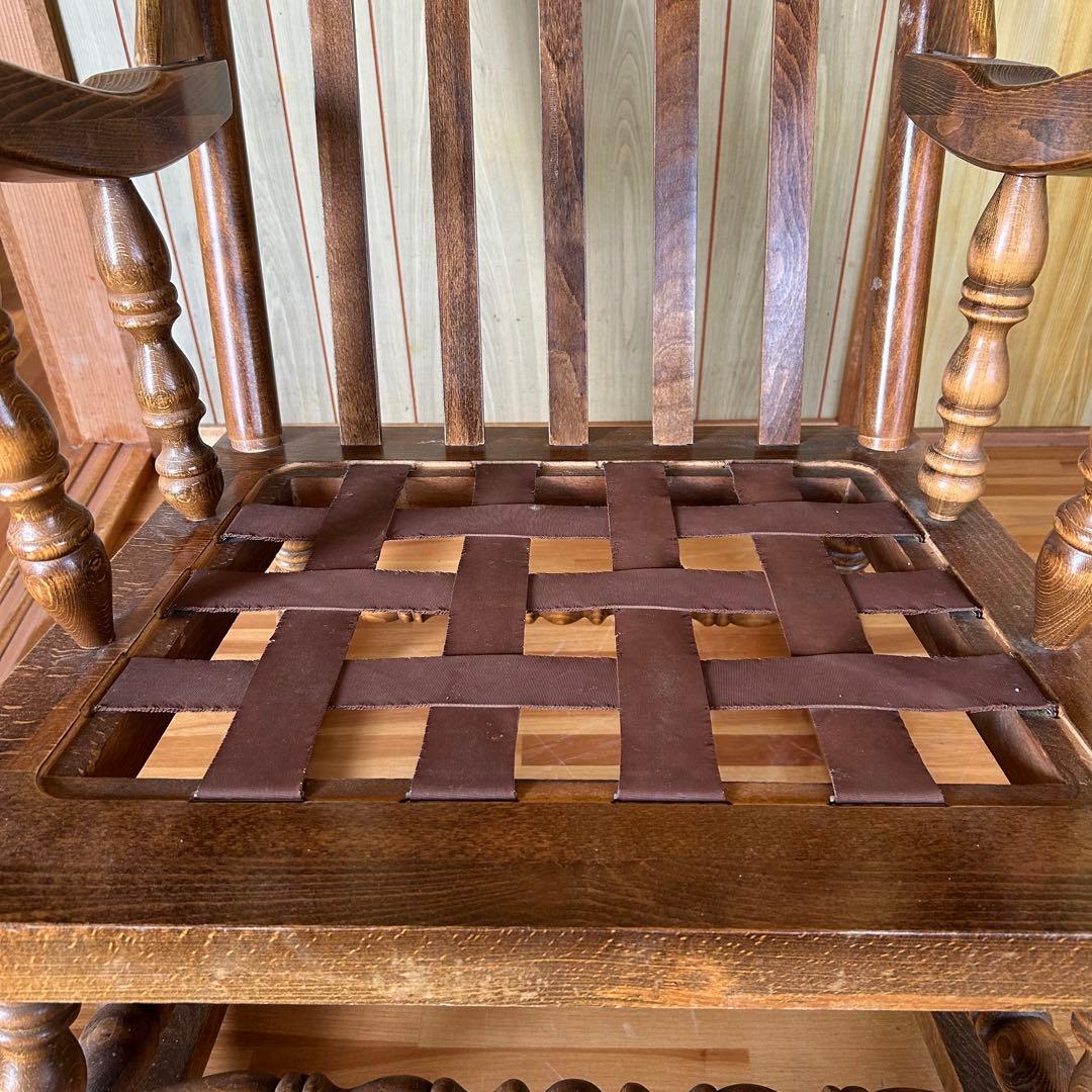 【最高のラグジュアリ】　キングサイズ　ロッキングチェア