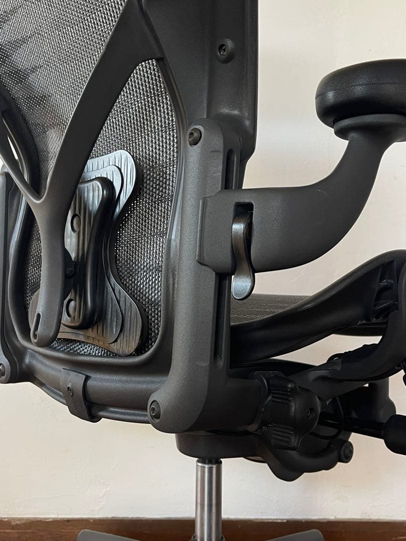 ハーマンミラー アーロンチェア Bサイズ ヘッドレスト セット フル装備 1