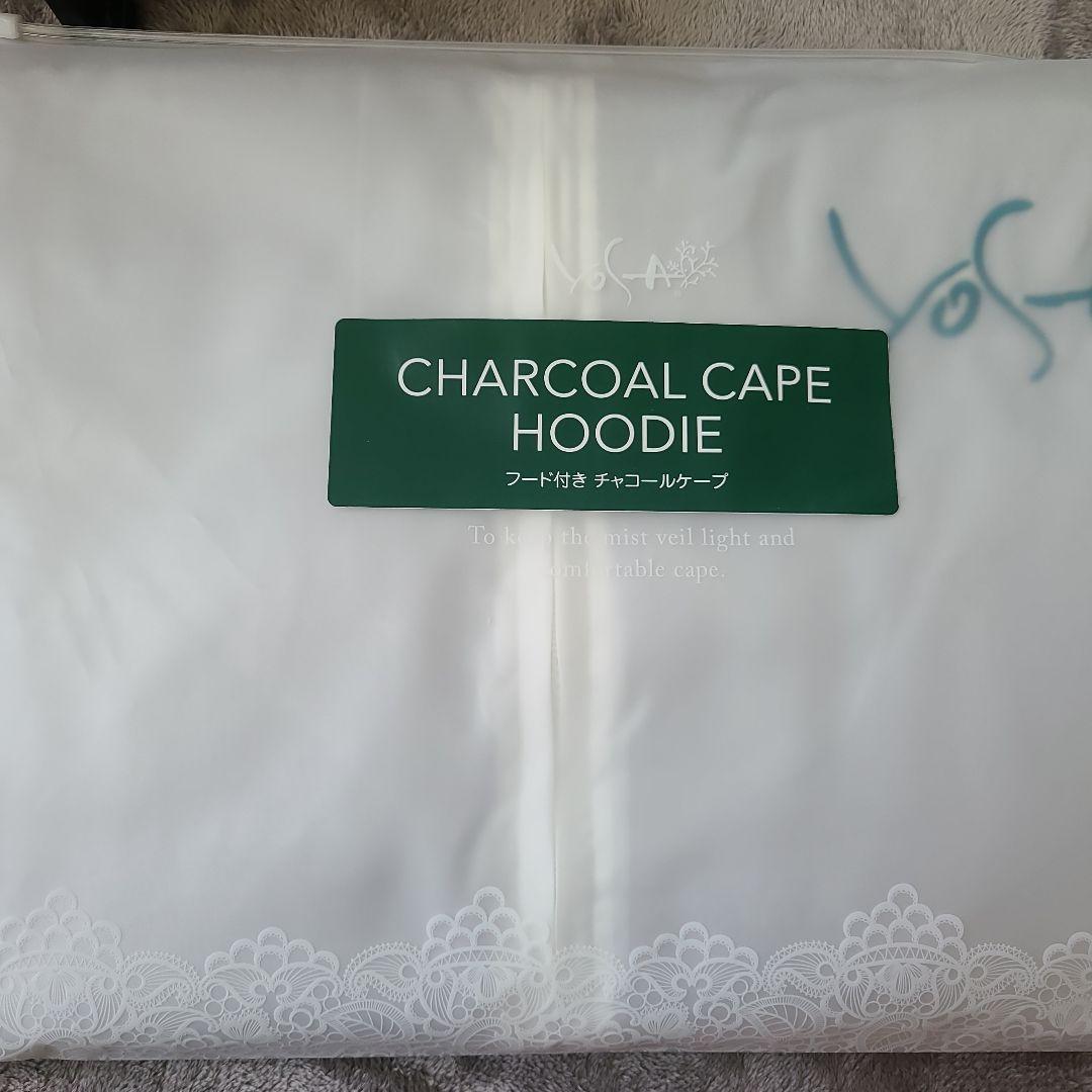 a*様 CHARCOAL CAPE HOODIE