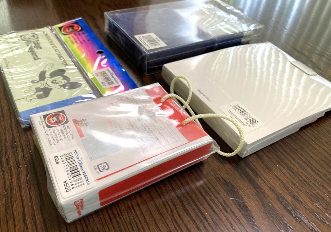 ミッキー   ミニー　メモ　復刻　25周年　ディズニーランド　海外ディズニー