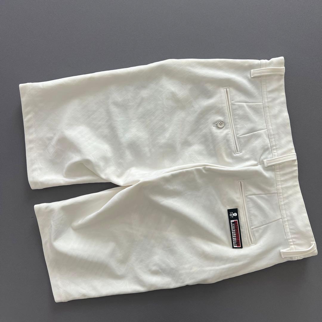 MARK&LONA マークアンドロナ　セットアップ　総柄　ロゴ　メンズ　ゴルフ