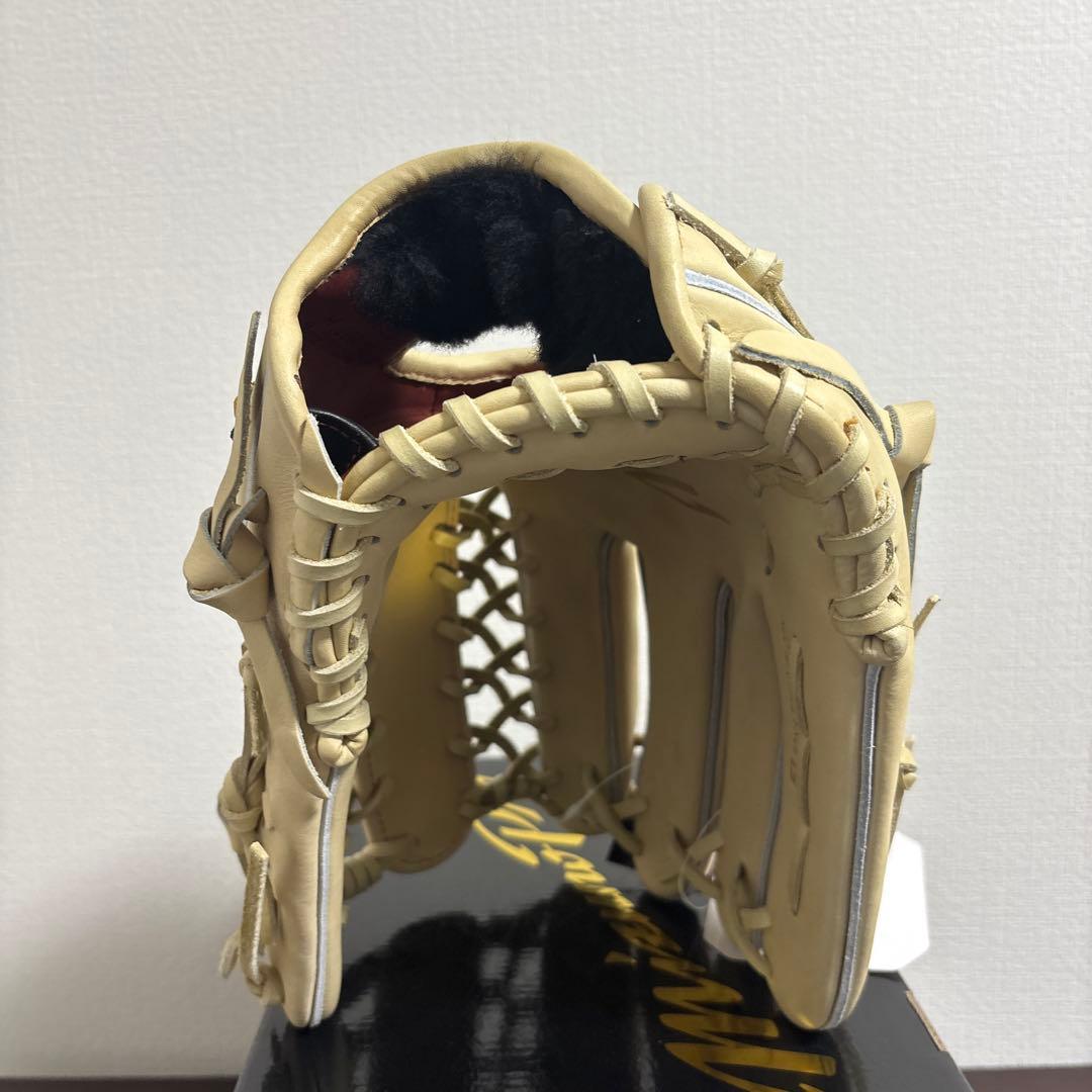 ミズノプロ　硬式　外野　グラブ　グローブ　定価66,000円　ブロンド