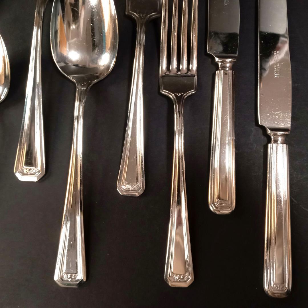 アールデコ1930年代WM ROGERSカトラリー アメリカ 8本シルバーPL