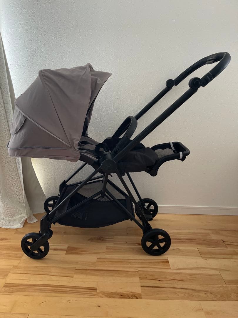 【綺麗】サイベックス ミオス ブラックフレーム グレー ベビーカー