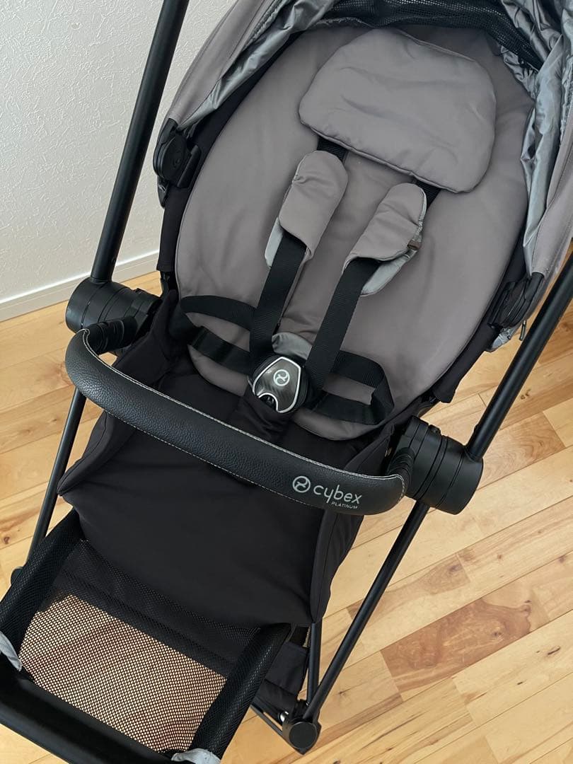 【綺麗】サイベックス ミオス ブラックフレーム グレー ベビーカー
