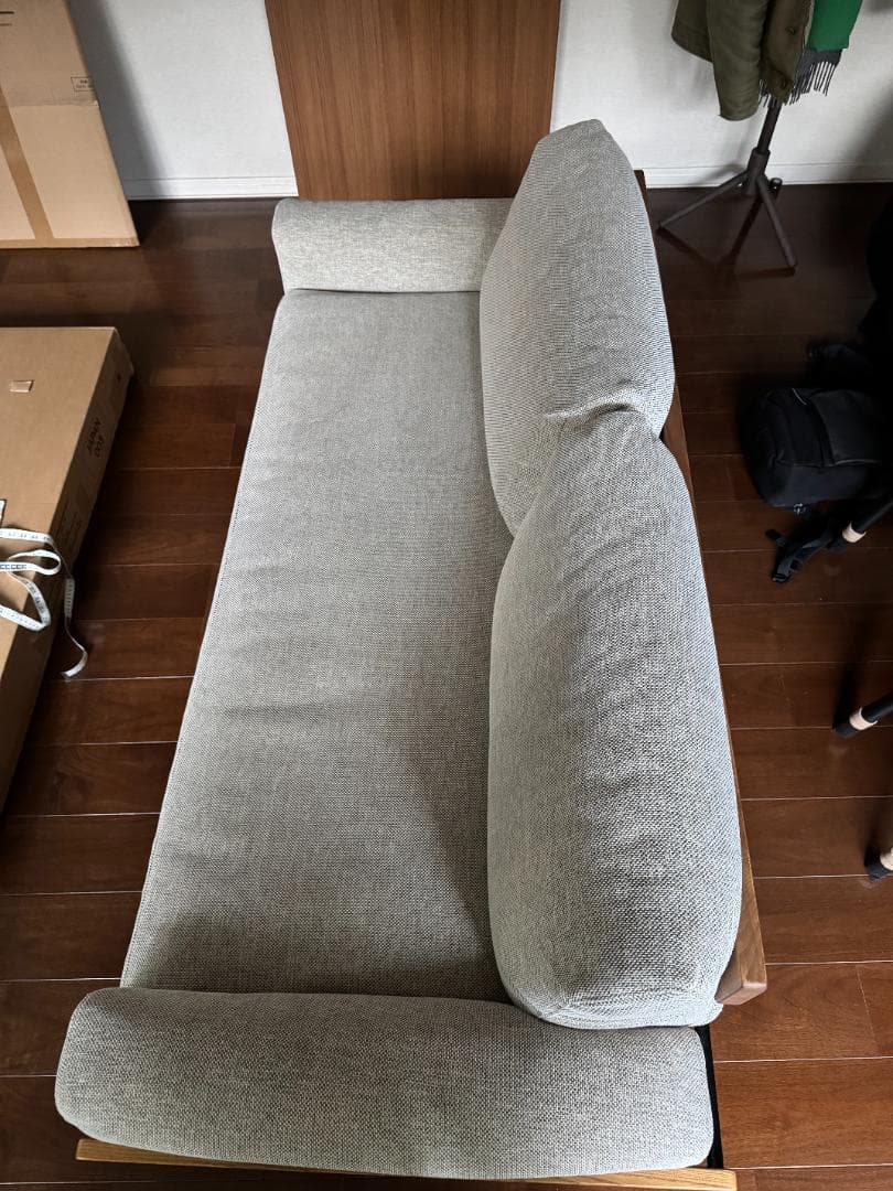 unico ウニコ TREL カバーリングソファ 3シーターベージュウニコトレル