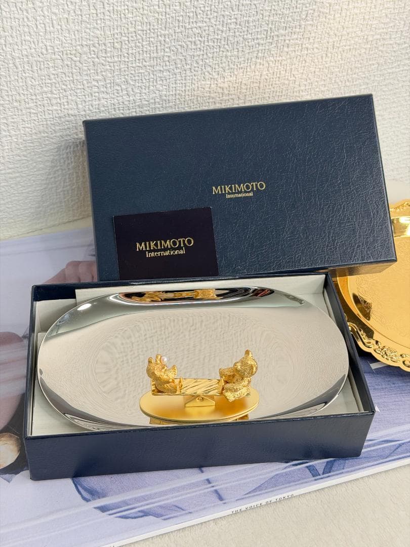 【希少★未使用品】MIKIMOTO 　アクセサリートレー（保存箱付き）