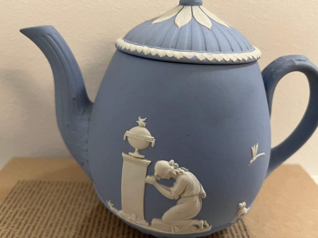 ウェッジウッド　ジャスパー　限定　ポット