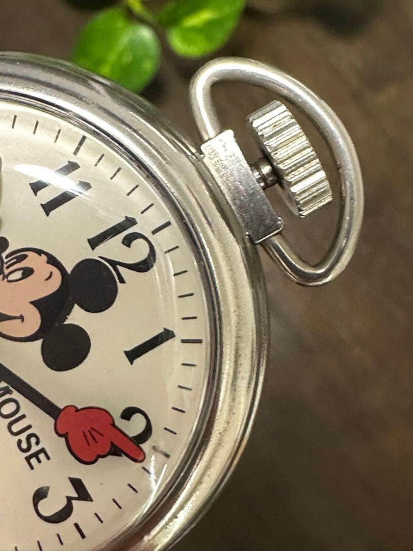 希少　レトロ　BRADLEY   ミッキー              懐中時計