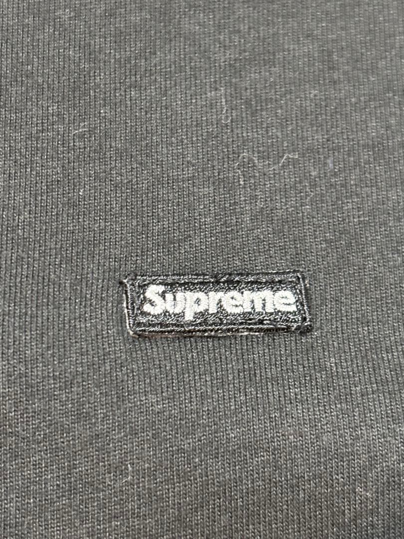 supreme Small Box L/S Tee 24ss BLACK ロンT