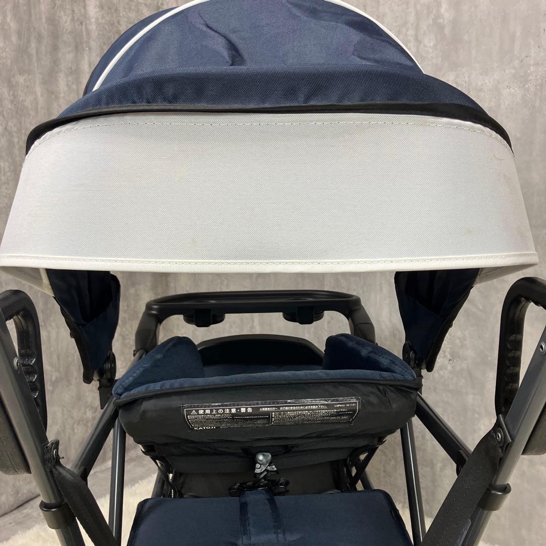 KATOJI カトージ 2人乗りベビーカー 二人でゴー