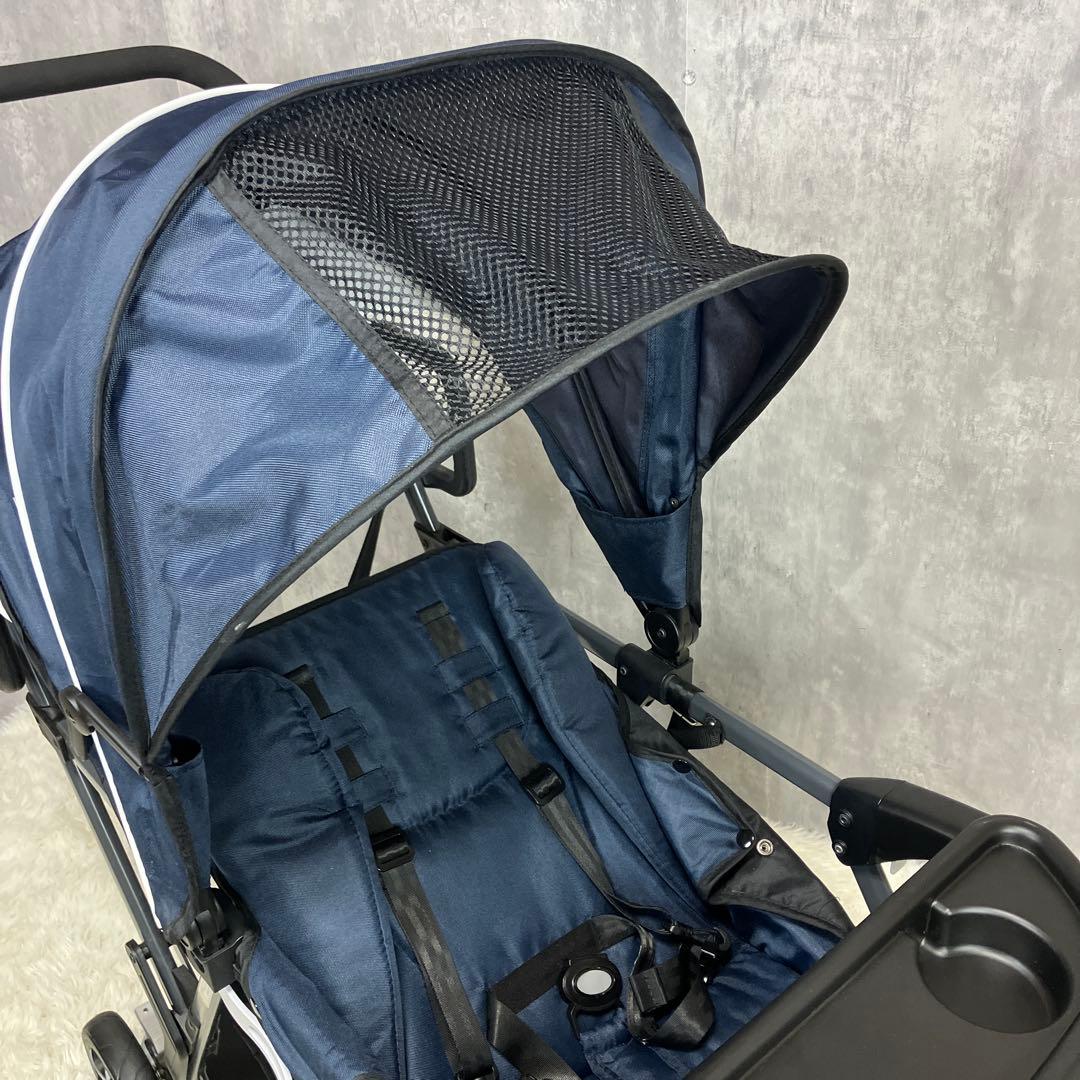 KATOJI カトージ 2人乗りベビーカー 二人でゴー