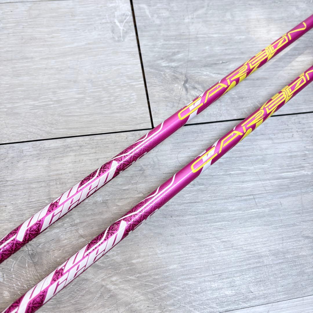 【レディーススキー】サロモン スキーセット 151cm カーボンポール