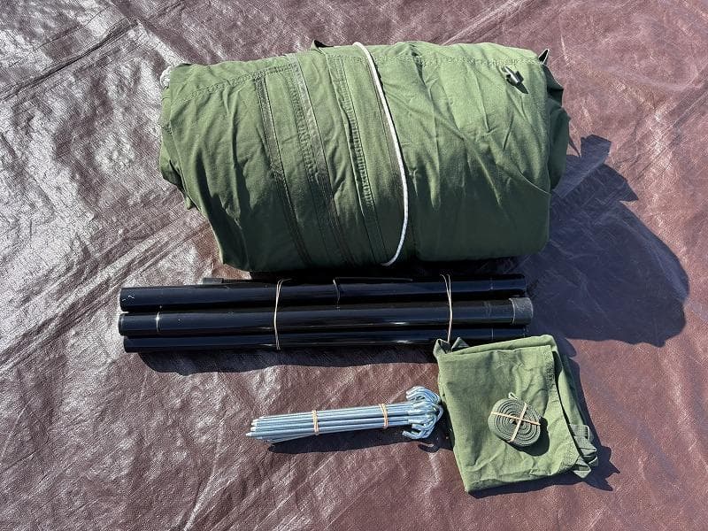 美品！DOD レンコンテント 2M T3-736 カーキ