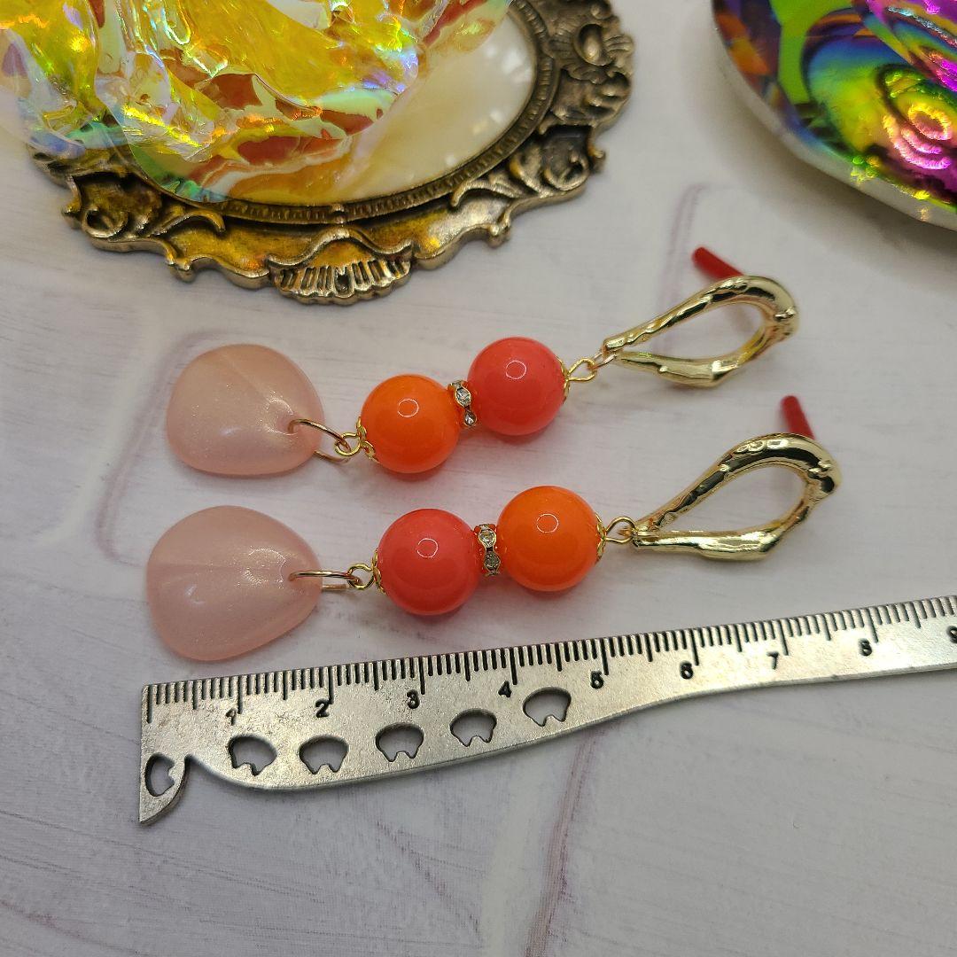 ハンドメイドピアス1723