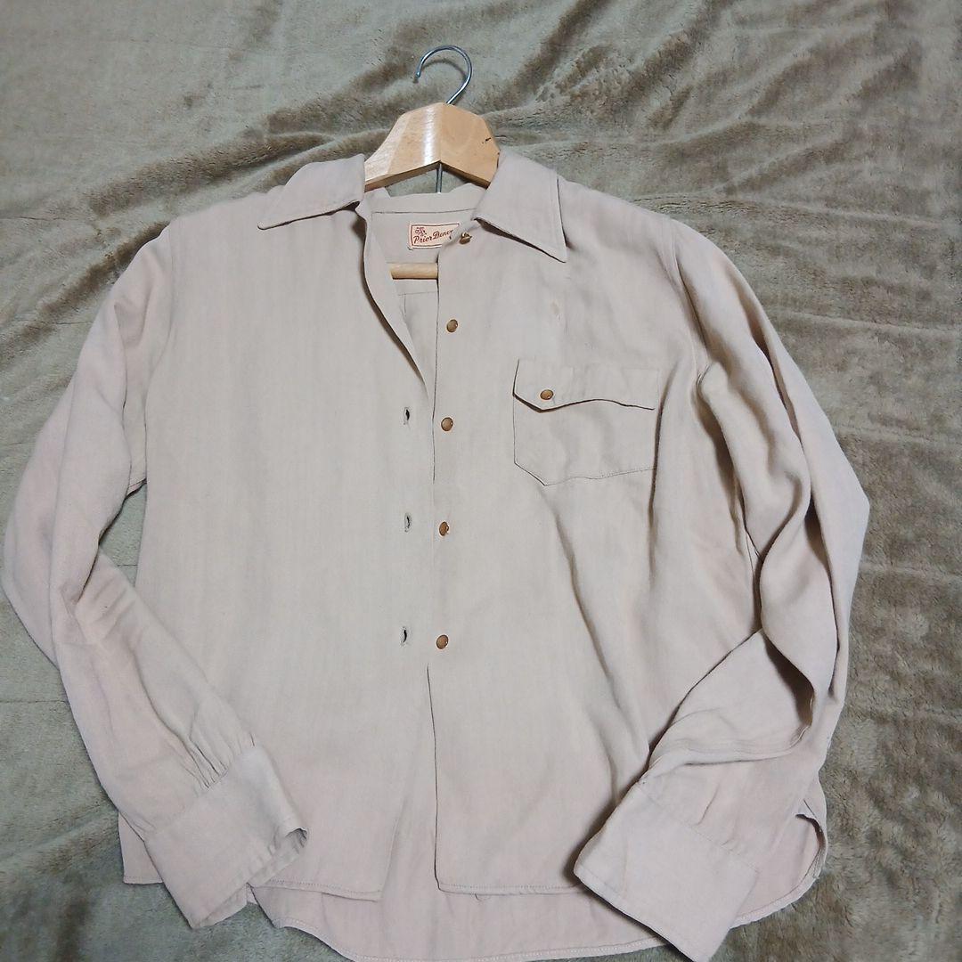 な*き様 40's ~ Prior Denver レーヨンギャバジンシャツ