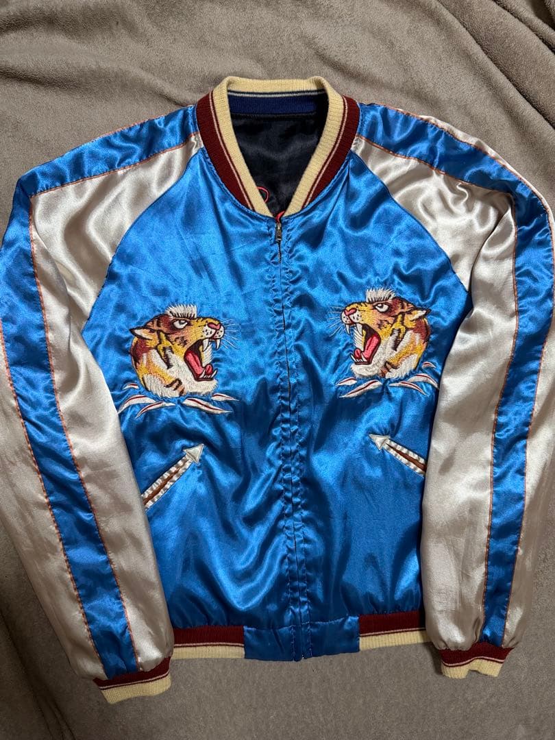 ２面用 テーラー東洋 虎鷲 Hawaii 日本限定版 スカジャン vintage