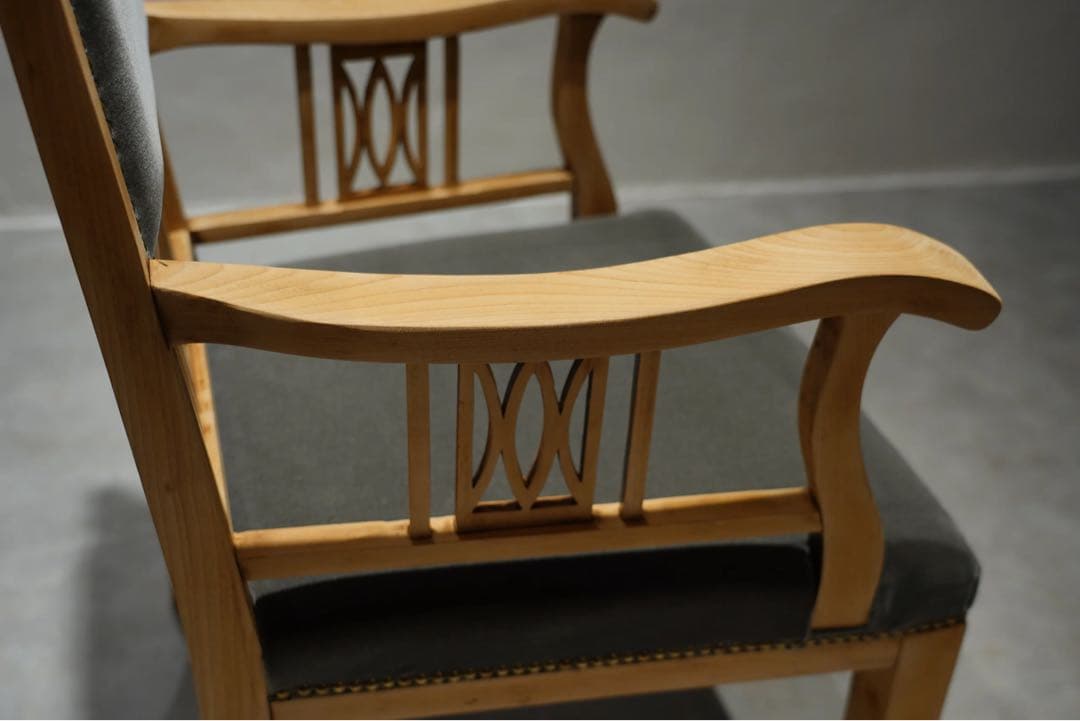 大正時代　アームチェア　japan antique arm chair