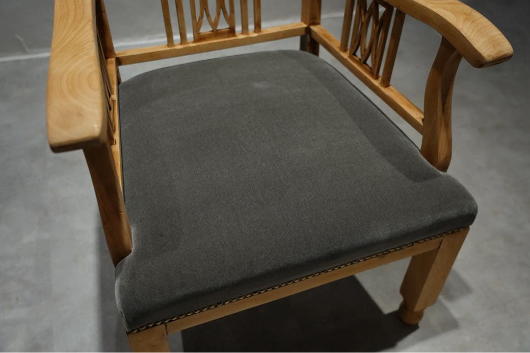 大正時代　アームチェア　japan antique arm chair