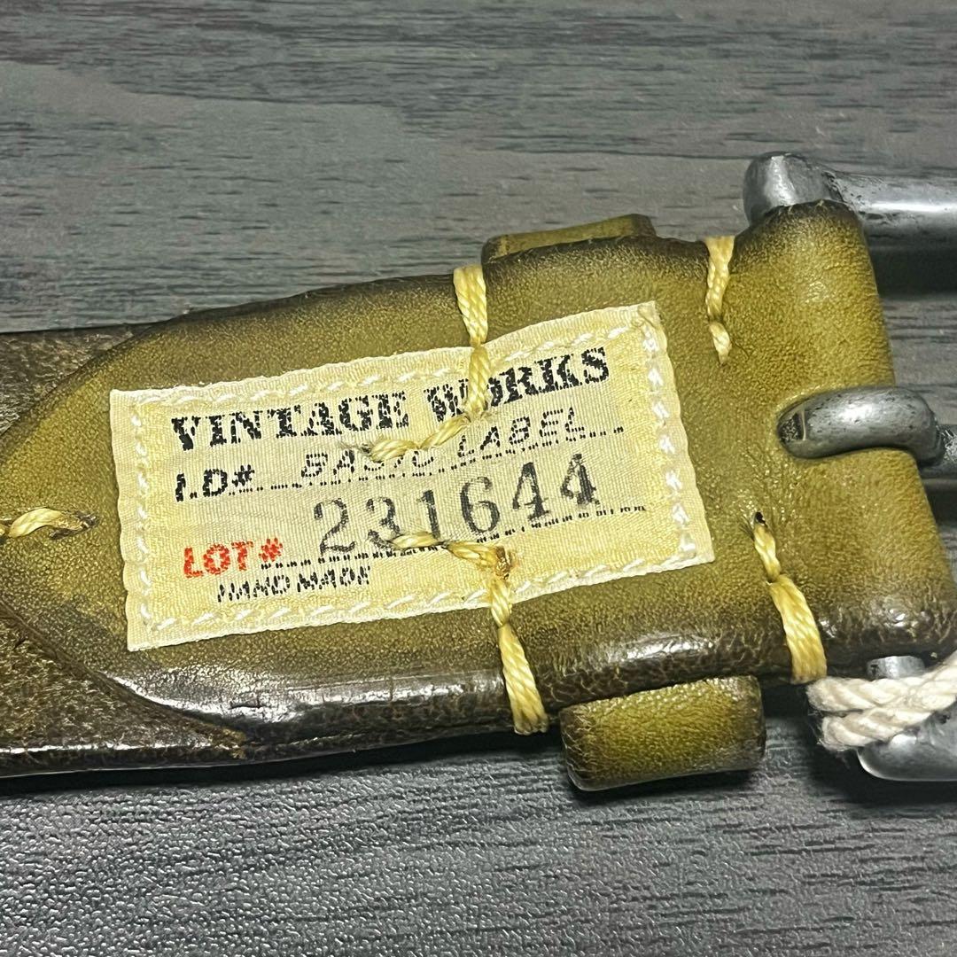 未使用品‼️ビンテージワークス‼️スタッズベルト‼️