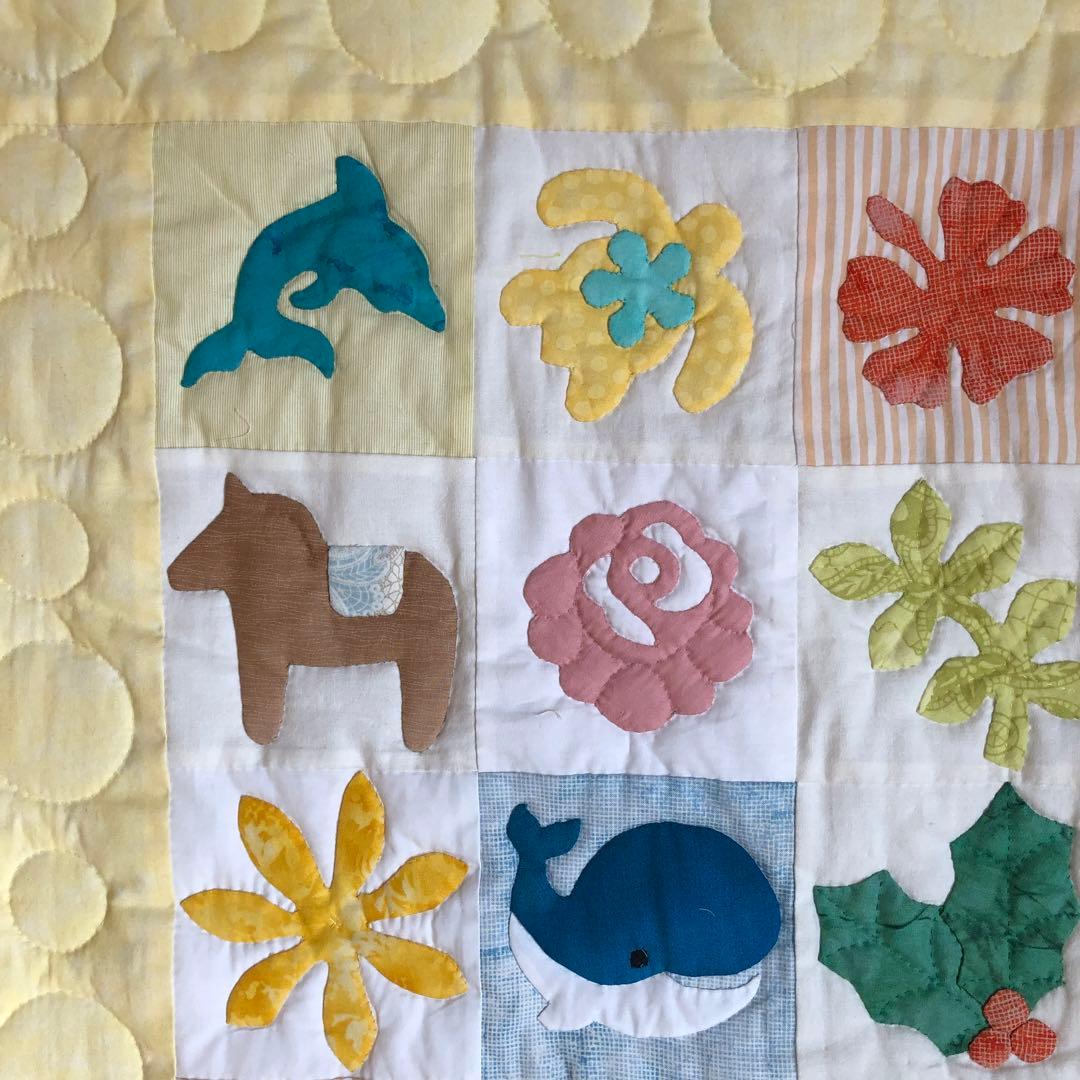 お値下げ　ハワイアンキルト ベビーキルト タペストリー