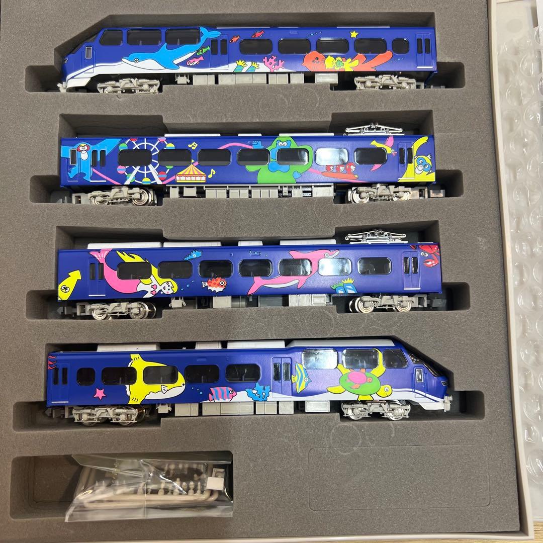 限定品グリーンマックス 名鉄1000系 ブルーライナー 4両編成セット室内灯付