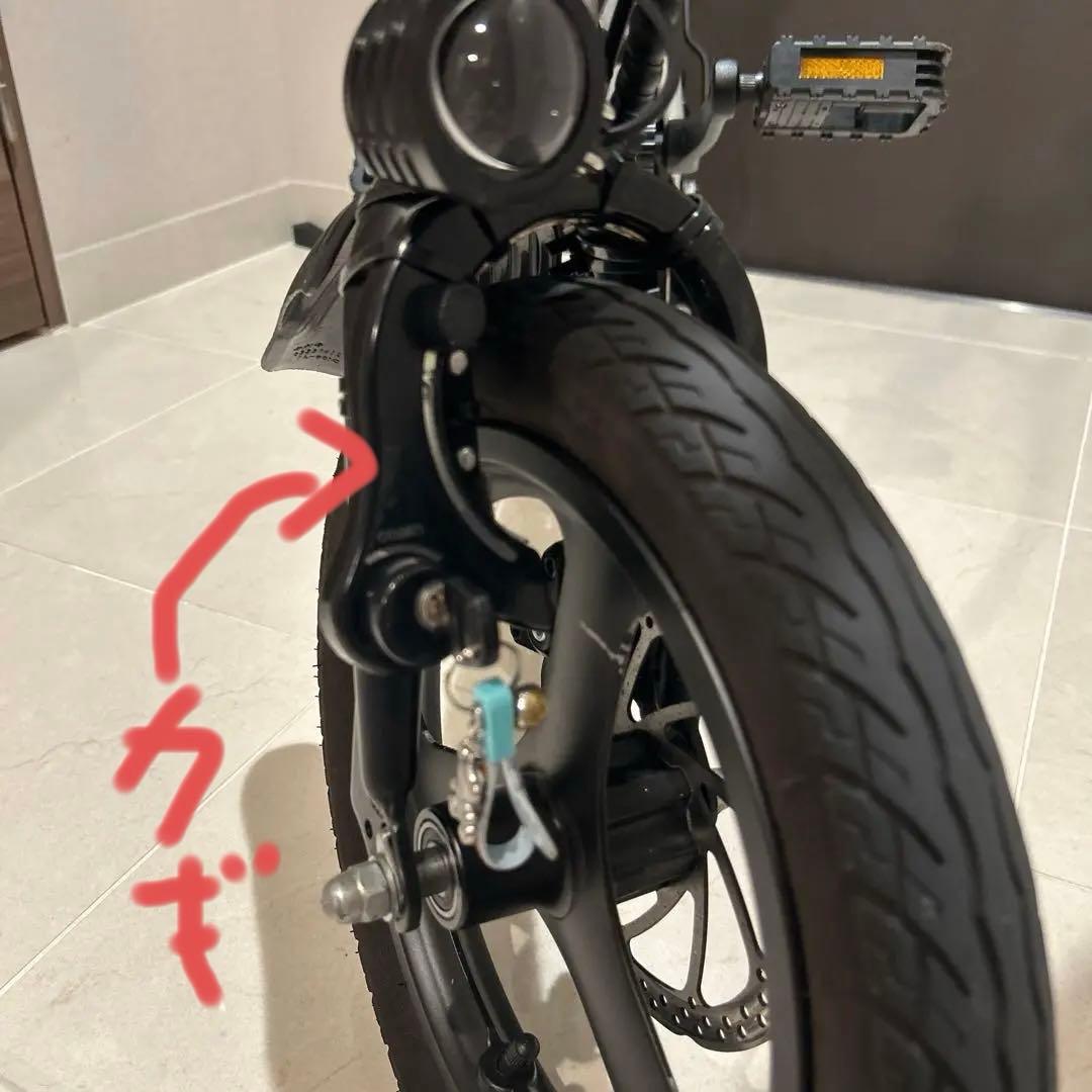 hold on アシスト自転車　リナ♡　折り畳み可能　充電器付き