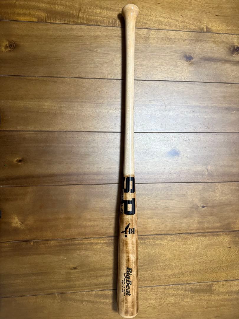 SP シュアプレイBigBeat木製硬式バット 84㎝840g
