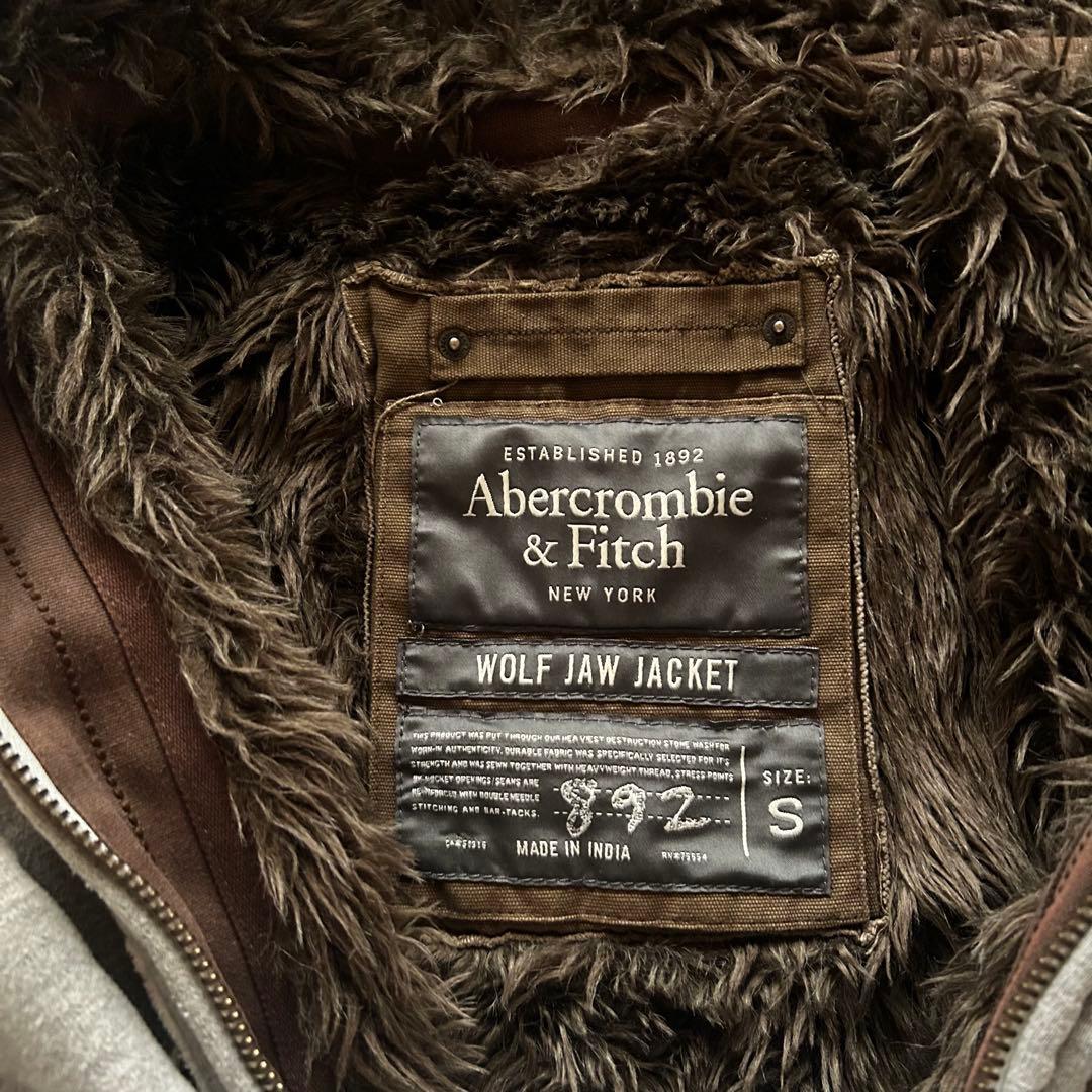 トップス Abercrombie & Fitch grunge parka gray