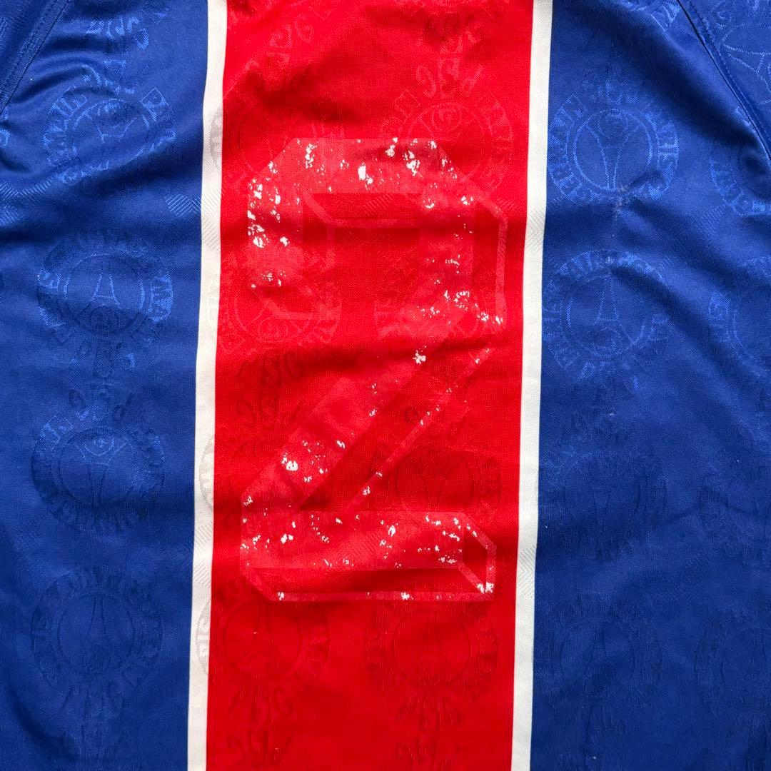90's NIKE PSG ユニフォーム　ゲームシャツ　96-97シーズン　L