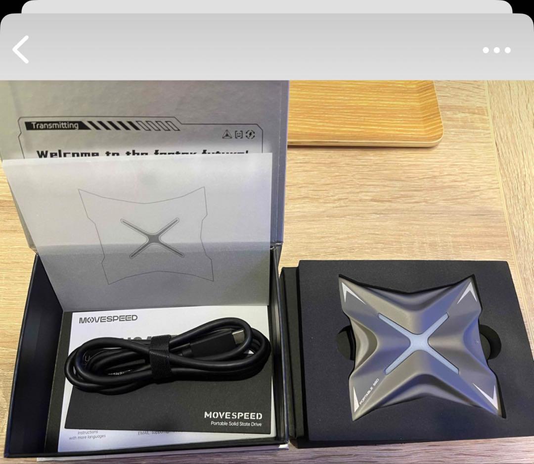 蓮*様 2TB 外付けSSD【USB3.2 Gen2×2接続で最大2000MB/