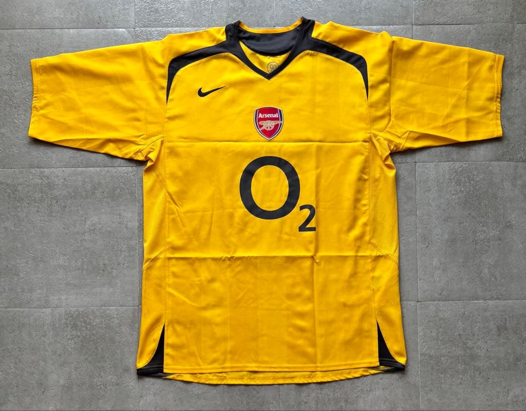 美品　05-06 アーセナル　ナイキ　アウェイユニフォーム　正規品　ヴィンテージ