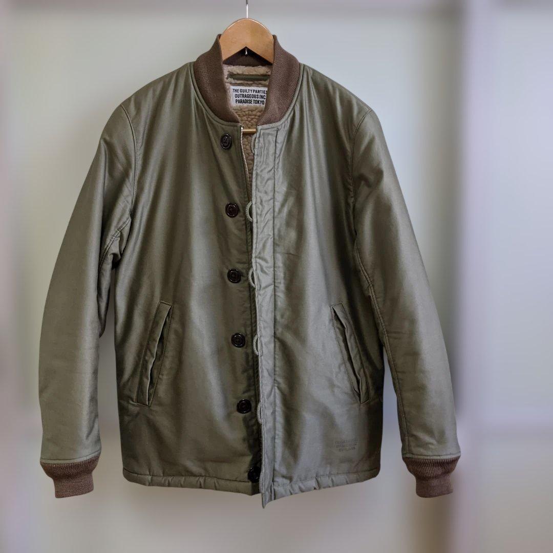 専用　美品 WACKO MARIA ワコマリアミリタリーボアジャケット サイズL