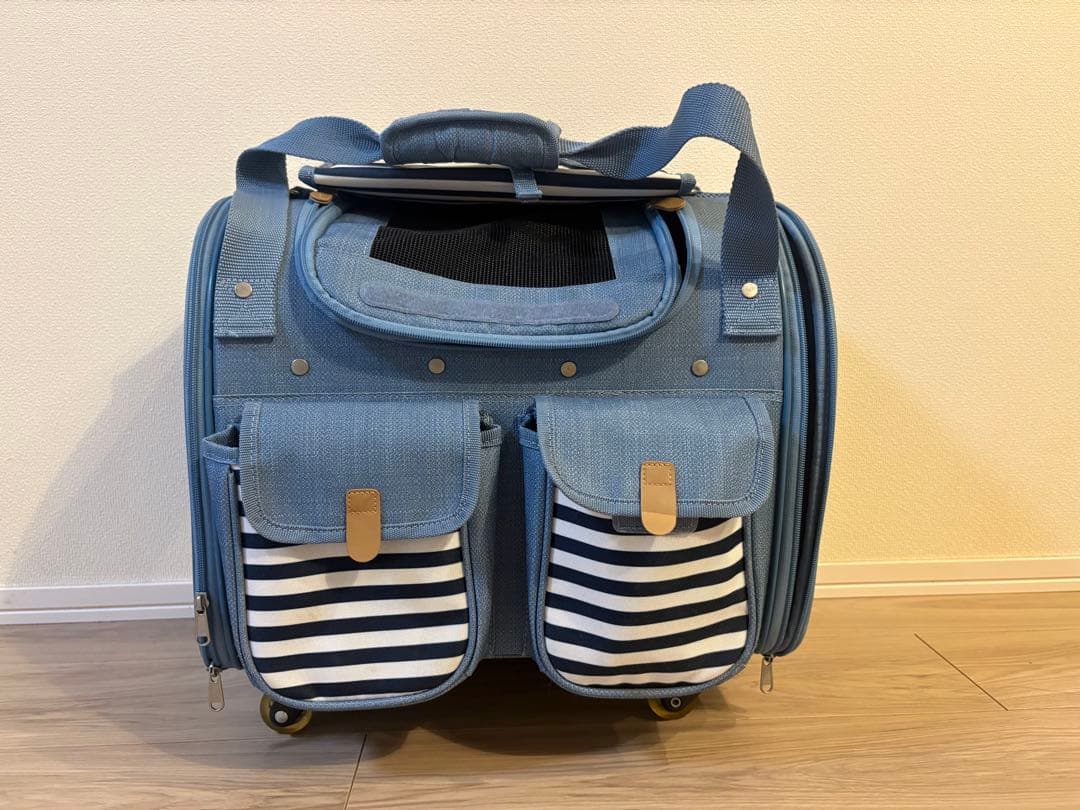 【美品】ペットパラダイス　ペットキャリー　Pretty Bouquet