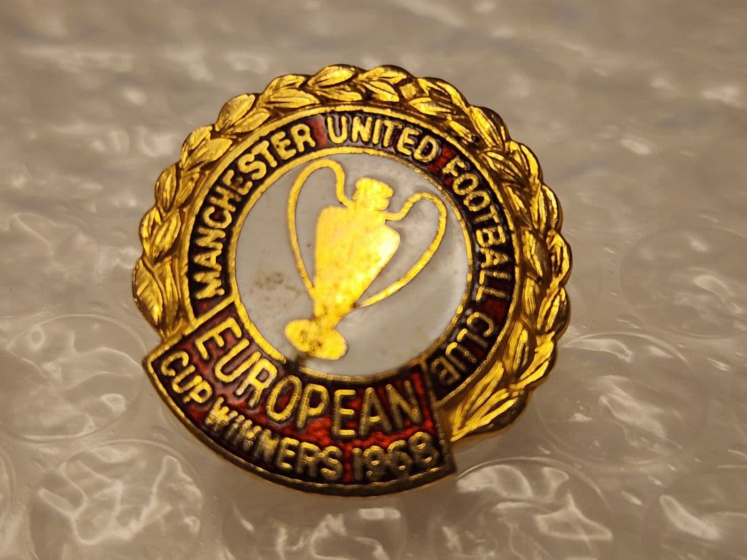 マンチェスター・ユナイテッド 1968 EUROPEAN カップウィナーバッジ