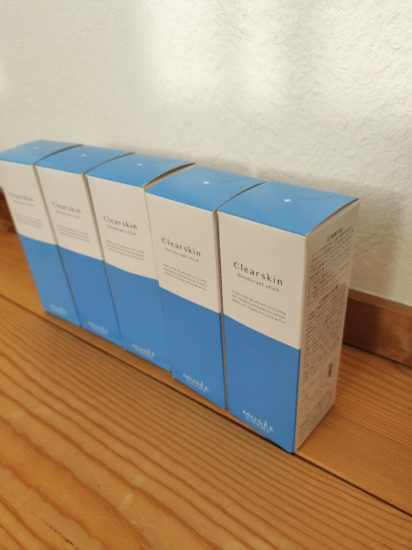 ミュゼ クリアスキン デオドラントスティック 制汗 医薬部外品 20g5本セット
