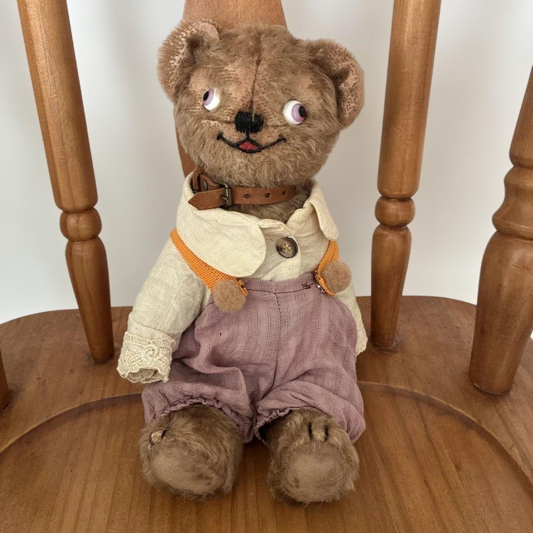 国内作家　ケイタベア　テディベア　3色ポンチ目　ノスタルジック　20cm