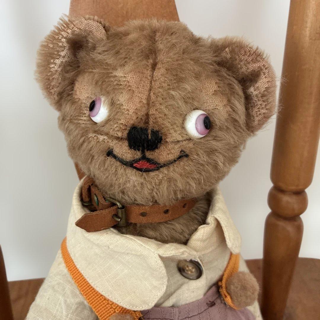 国内作家　ケイタベア　テディベア　3色ポンチ目　ノスタルジック　20cm