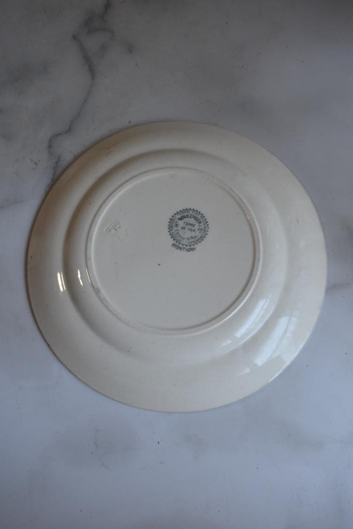美品　MONTIGNYプレート　 ショワジールロワ　フランスアンティーク