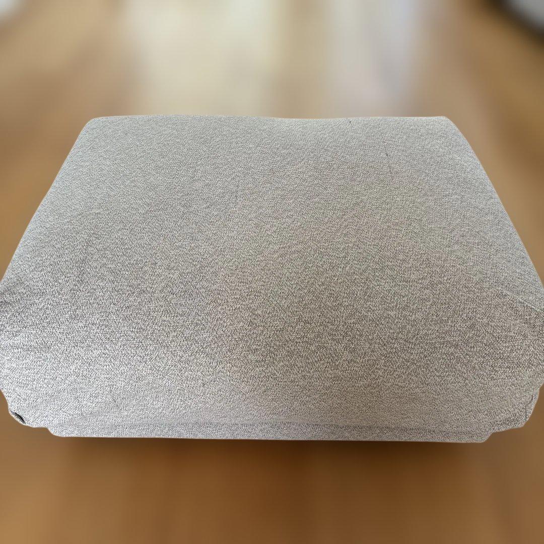 無印良品　オットマン　カバー脚付