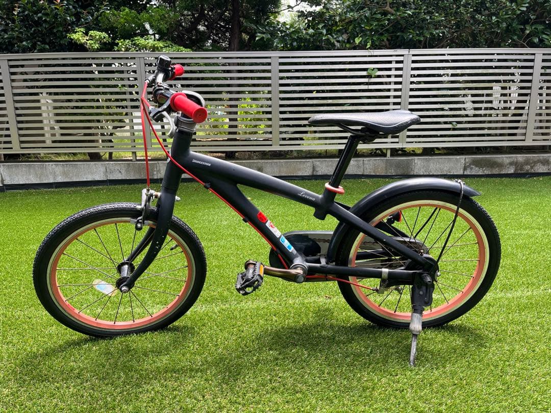 【中古】子供用自転車 ブリヂストン　レベナ+サイクルスタンド【神奈川県引渡希望】