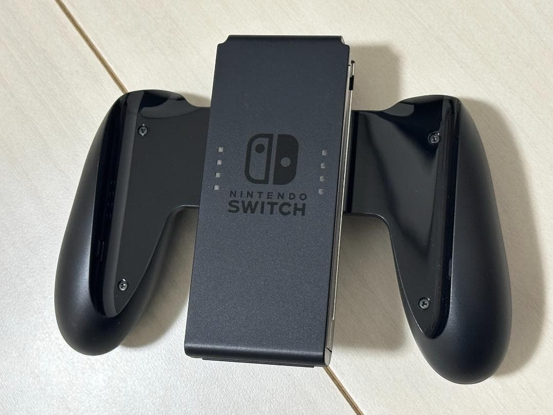 Nintendo Switch 本体 グレー バッテリー強化版 128GB付き