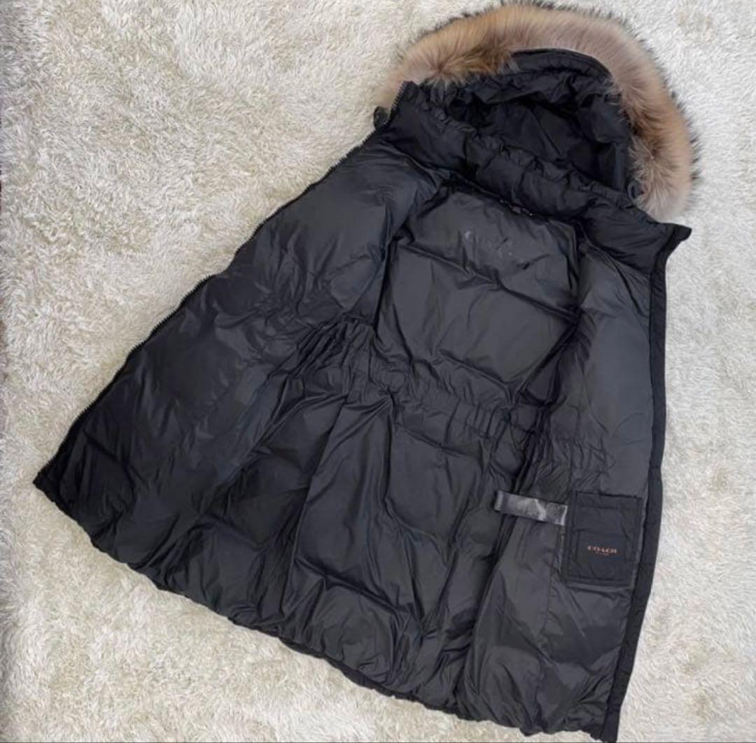 CORCH ダウンジャケット ファー付き